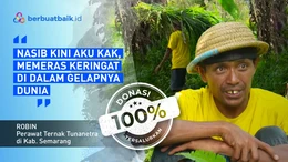 Sedih Tiada Tara, Nasib Perawat  Sapi Tunanetra Kehilangan Ternak Akibat PMK