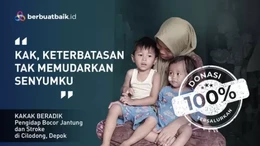 Senyum Ketabahan Taufiq, Anak 3 Tahun Alami Jantung Bocor dan Stroke