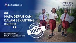 Sering Tertusuk Duri dan Jalan 1 Kilo, 160 Siswa SD Butuh Sepatu