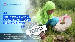 Suami Menghilang, Mak Oom Pantang Menyerah Mengais Rezeki dari Kiciwis