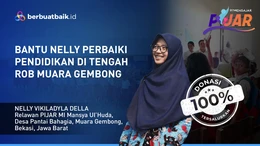 Target Nelly Tingkatkan Kualitas Pendidikan di Tengah Rob Muara Gembong