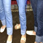 Cropped Jeans