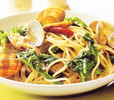 Spaghetti Tumis Kerang