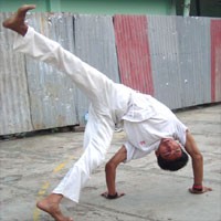 Day 2, Latihan Keras Ala Capoeira Das Ruas