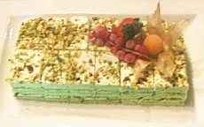Pistachio Cream Cake