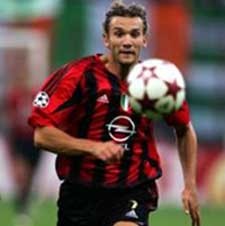 Shevchenko Raih Golden Foot Award