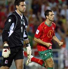 Portugal Pesta Gol