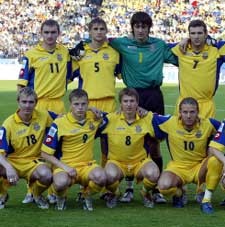 Ukraina Berpesta Menuju Jerman