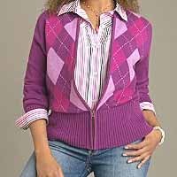 Classy Look dengan Argyle