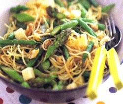 Spaghetti Remis Asparagus