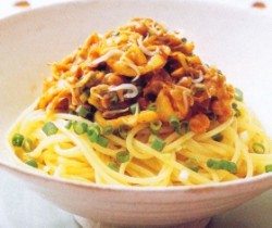 Spaghetti Topping Jamur Teri