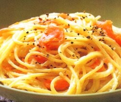 Spaghetti Krim Daging Asap