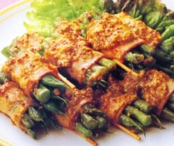 Daging Gulung Buncis