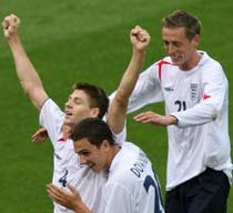 Menang Beruntun, Hasil Terbaik Inggris