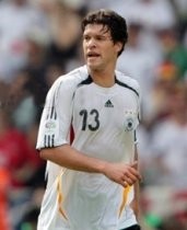 Ballack: 60-40 Untuk Jerman