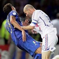 Zidane Dihukum, Materazzi Juga