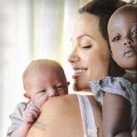 Angelina Jolie-Gwen Stefani Bertukar Tips