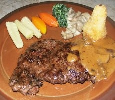 Overcooked Beefsteak @ Lembah Pakar