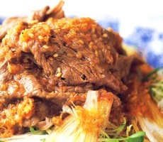 Sajian Daging Sapi yang Empuk