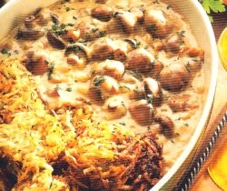 Kentang Goreng Saus Jamur