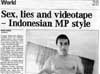 Sex, Lies and Videotape Yahya Zaini di Media Australia