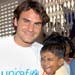 Federer dan Anak Korban Tsunami India