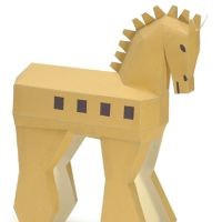 Trojan Susupi File PowerPoint Tema Natal