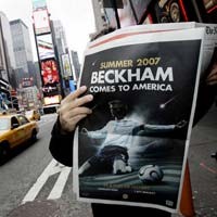 Sepakbola, Motif Utama Beckham di AS