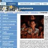 Bank Dunia Luncurkan Situs Berbahasa Indonesia