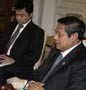 Dino Dampingi Presiden SBY Lagi