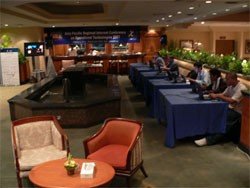 XL Provides Internet Lounge in APRICOT 2007 