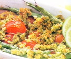 Buncis & Tomat Panggang