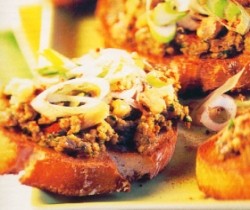 Bruchetta Daging Cincang