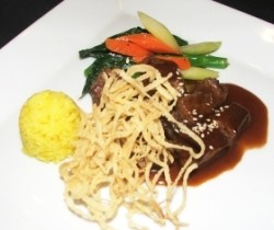 Wagyu Sirloin Cube With Schezuan Pepper Sauce