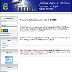 Deplu Segera Online-kan Semua Proses Lelang