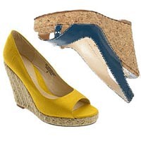 Open-toe Wedges untuk Musim Panas