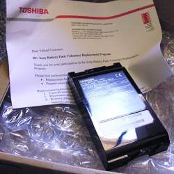 Toshiba Tarik 10 ribu Baterai Sony