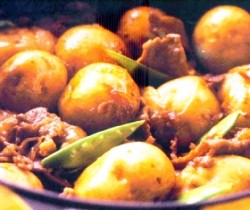 Kentang Panggang Daging