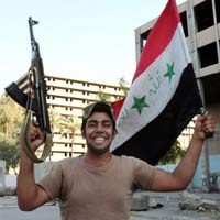 Bunyi Tembakan Tetap Warnai Sukses Irak