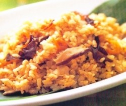 Nasi Ebi Jamur