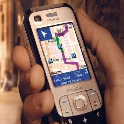 Navigasi GPS di Genggaman 6110