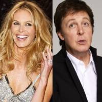 Paul McCartney Gaet Supermodel, Cium Penyanyi