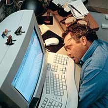 Survei : Pekerja TI Sering Tidur Saat Kerja