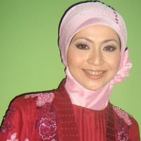 Sarah Vi Rindu Idul Fitri Bareng Anak