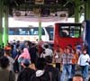 Puncak Arus Mudik di Terminal Bungurasih Malam Ini 