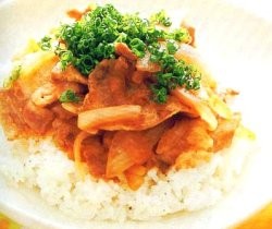 Nasi Plus Daging Tumis