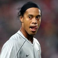 Ronaldinho di Penghujung karir di Nou Camp