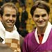Sampras Buat Federer Berkeringat