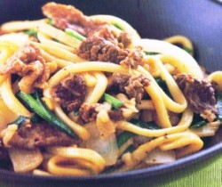 Yakiudon Daging