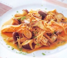 Salmon Masak Jamur Buat Jantung Sehat